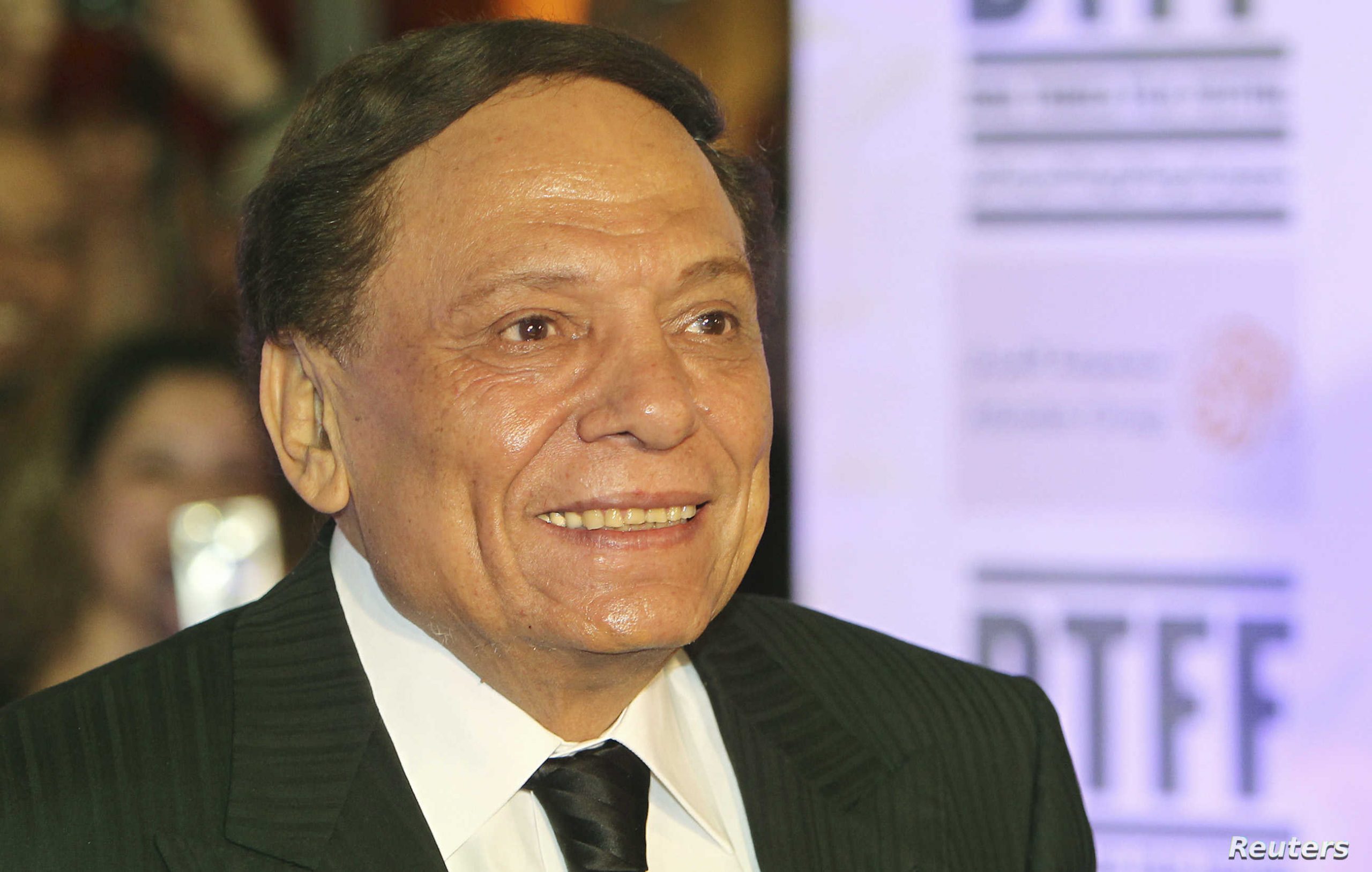 Actor Adel Imam attends the Opening Night Gala during the 2010 Doha Tribeca Film Festival in Doha October 26, 2010. REUTERS/Mohammed Dabbous (QATAR - Tags: ENTERTAINMENT)
