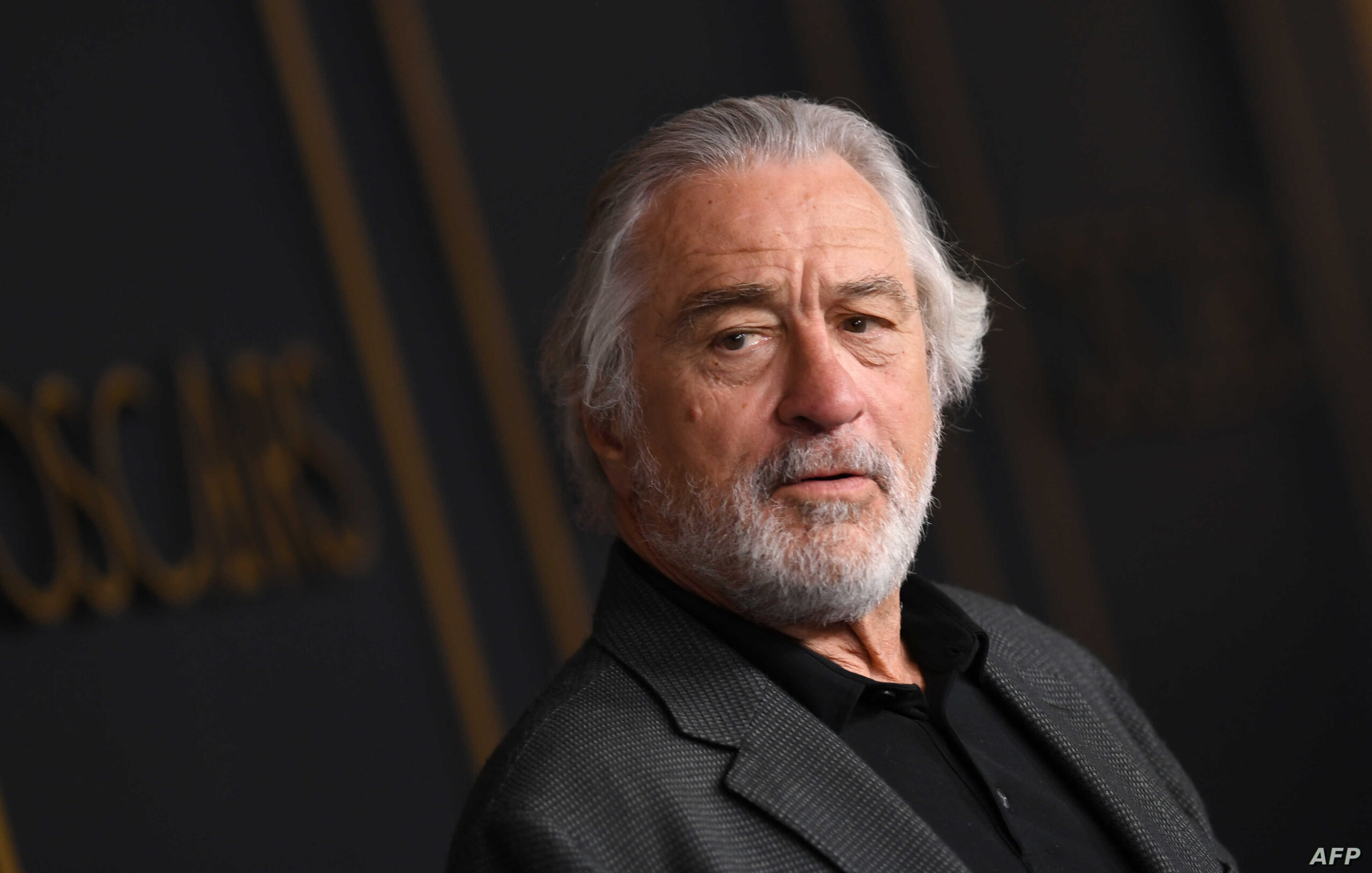 US actor Robert De Niro arrives for the 2020 Oscars Nominees Luncheon at the Dolby theatre in Hollywood on January 27, 2020. (Photo by Valerie MACON / AFP)